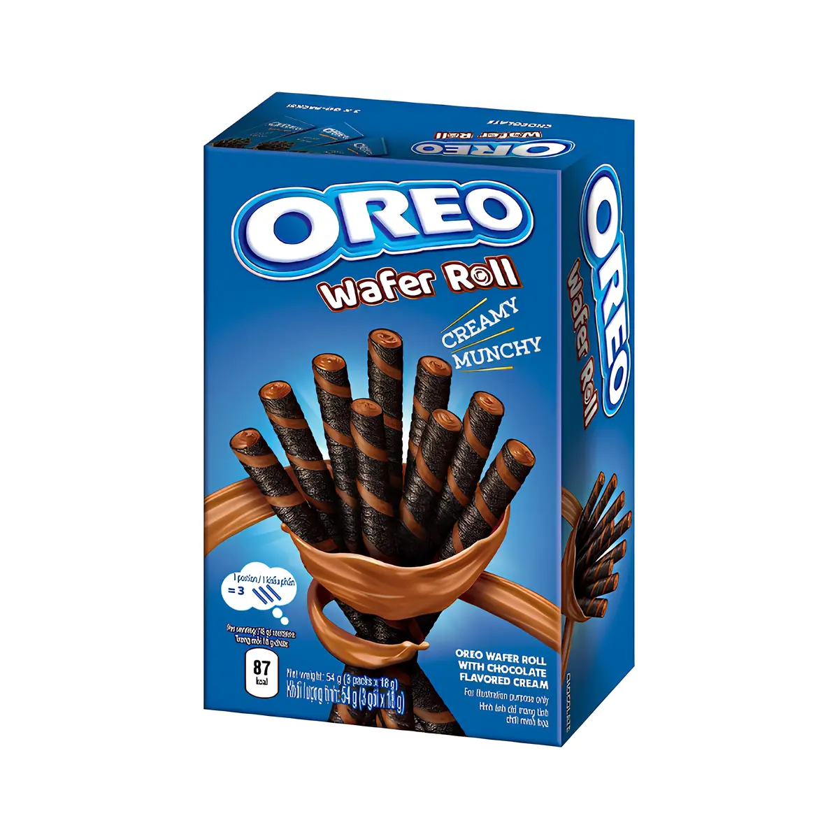 oreo wafer roll chocolate