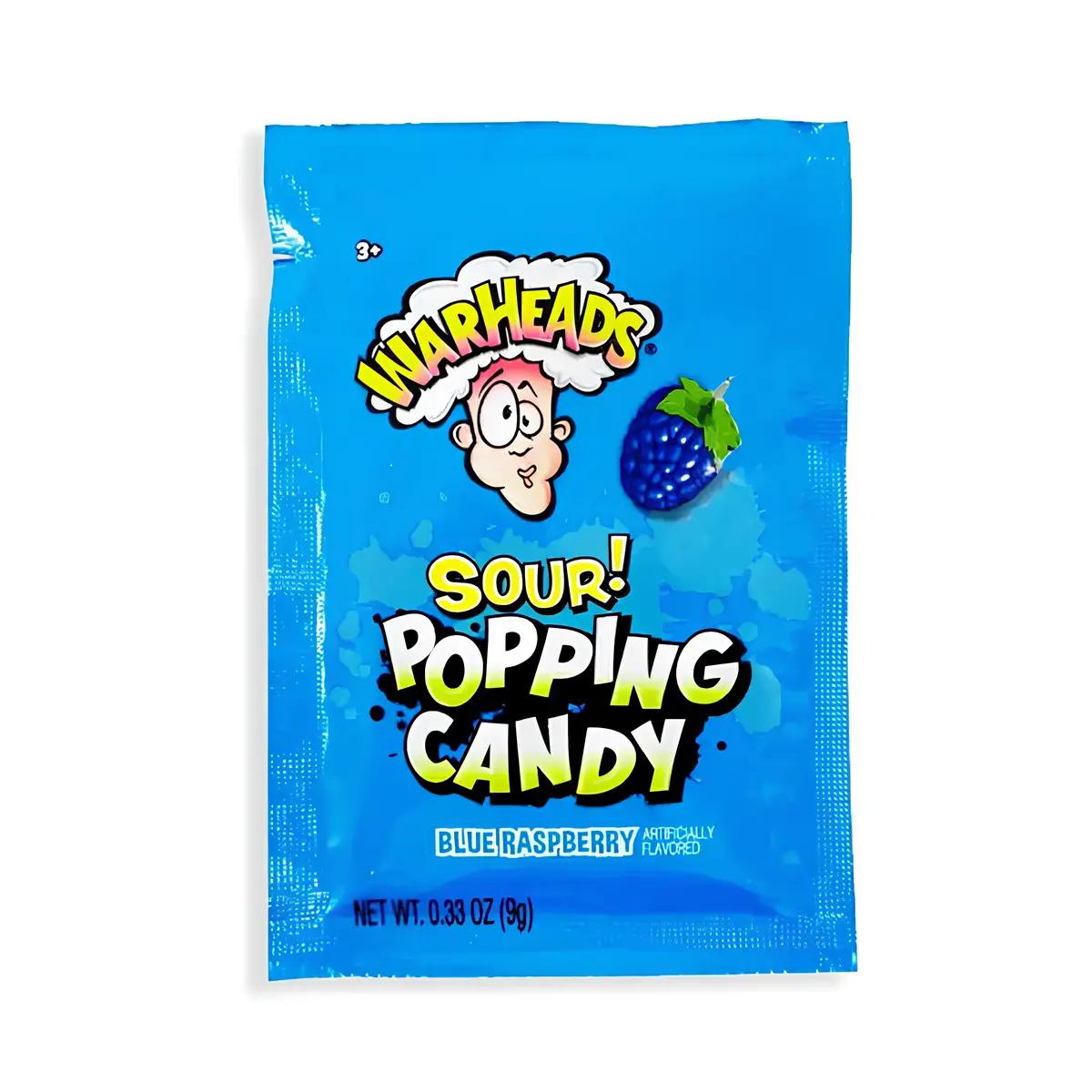 Warheads Sour Popping Candy Framboise