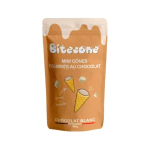 Bitecone Mini Cônes Chocolat Blanc