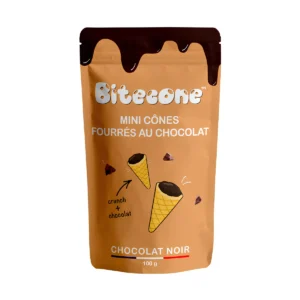 Bitecone Mini Cône Chocolat Noir